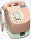 昭和のピンク電話の画像